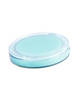Chic Rechargeable Compact Mirror - Teal Blue